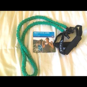Gaiam Resistance Cord and Cd
